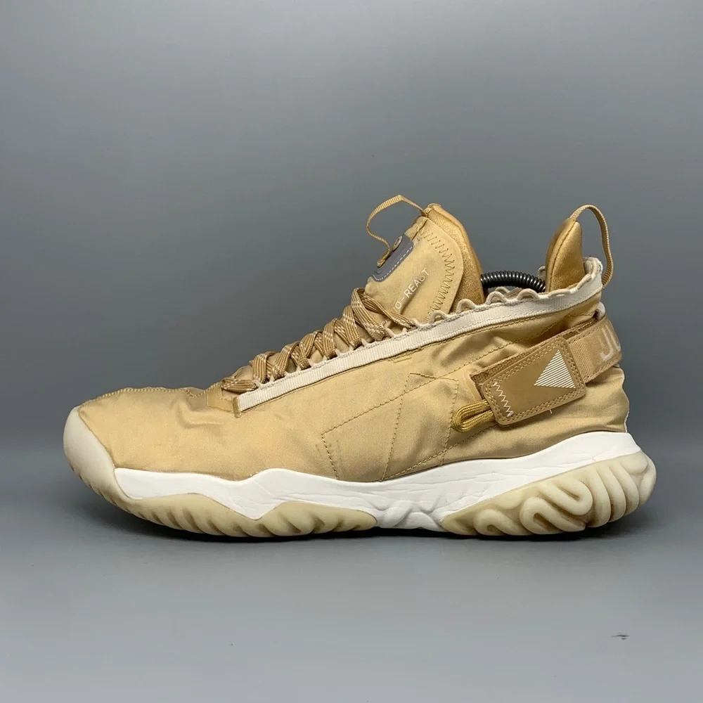 Jordan Proto-React Gold Basketball Shoes BV1654-200 Men’s Sz‎ 13